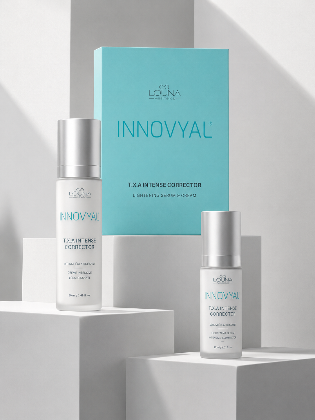 INNOVYAL T.X.A Intense Corrector Duo – Serum 30 ml + Cream 50 ml
