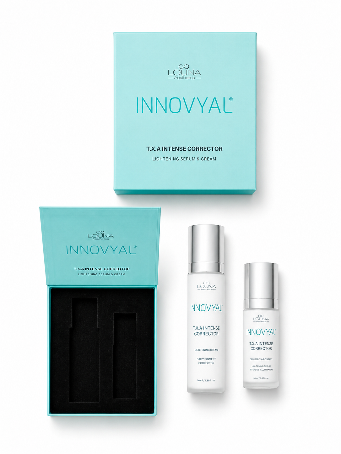 INNOVYAL T.X.A Intense Corrector Duo – Serum 30 ml + Cream 50 ml